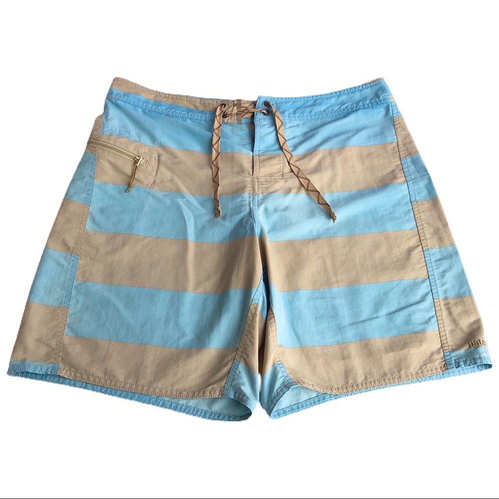 *SOLD* PATAGONIA | Wavefarer Board Shorts Striped (33W)